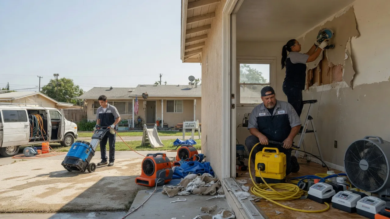 Water Damage Restoration in Gazelle, CA near me